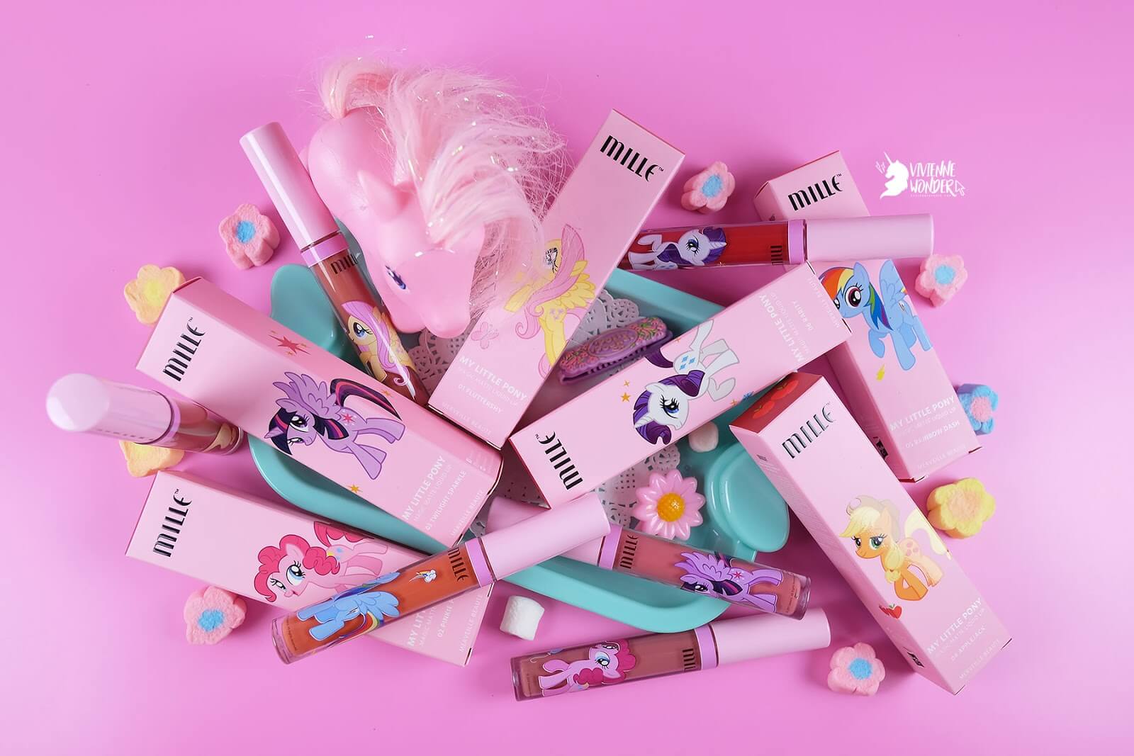 Mille,Mille My Little Pony Magic Matte Liquid Lip,Mille My Little Pony,ลิปสติกโพนี่,มิลเล่,Mille My Little Pony Magic Matte Liquid Lip ราคา,Mille My Little Pony Magic Matte Liquid Lipซื้อได้ที่,Mille My Little Pony Magic Matte Liquid Lipiud รีวิว